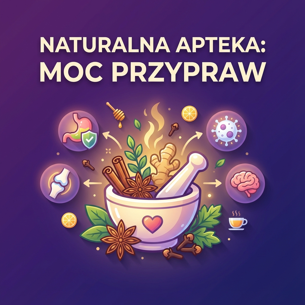 Lecznicze właściwości przypraw korzennych i ziołowych