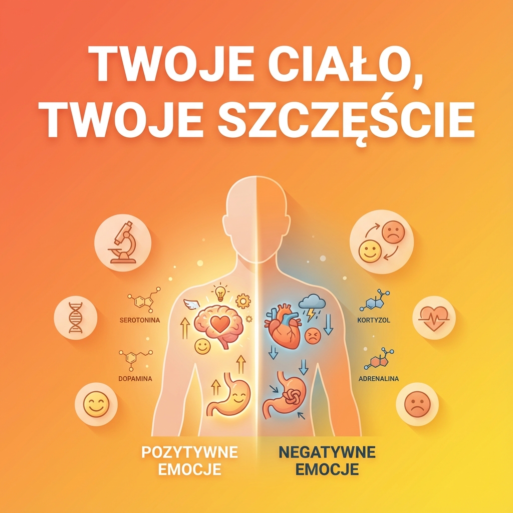 Nauka kryjąca się za szczęściem- jak twoje ciało reaguje na pozytywne i negatywne emocje