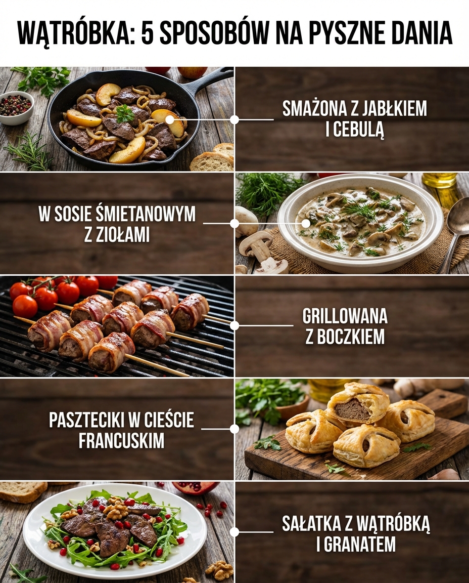 Watróbka na 5 sposobów