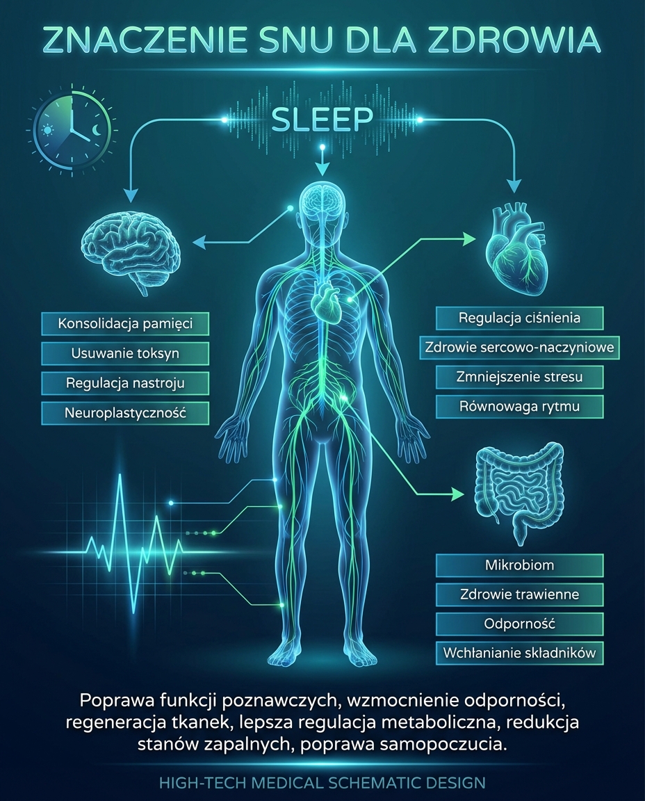 Znaczenie snu dla zdrowia