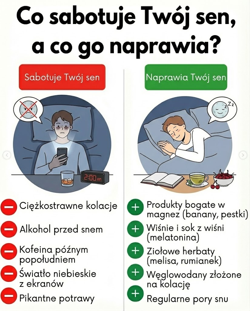Co sabotuje i naprawia Twój sen?