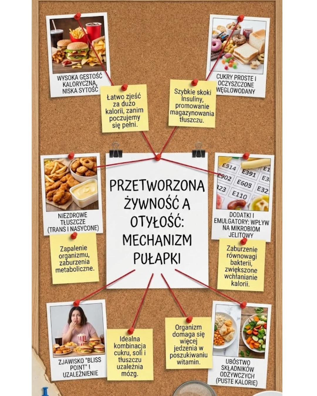 Przetworzona żywność a otyłość: Mechanizm pułapki