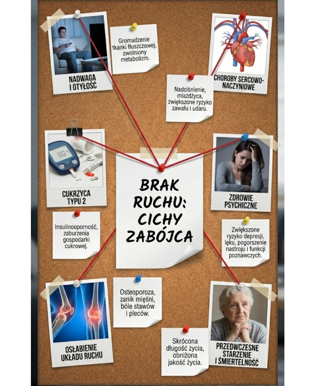 Brak ruchu: cichy zabójca – skutki i konsekwencje