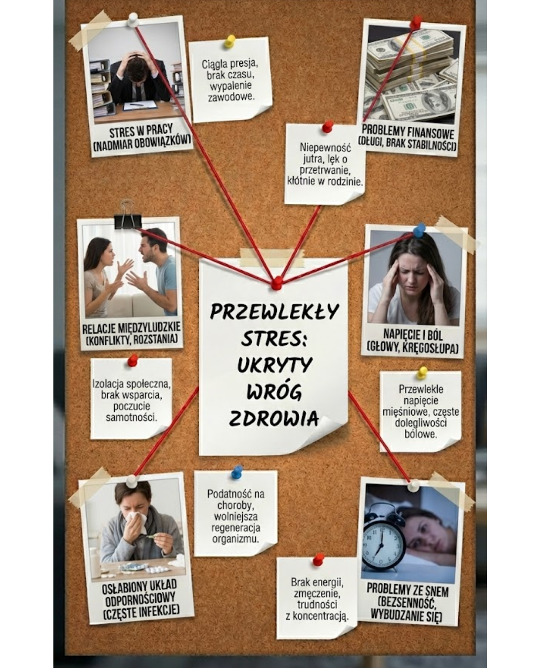 Przewlekły stres: ukryty wróg zdrowia