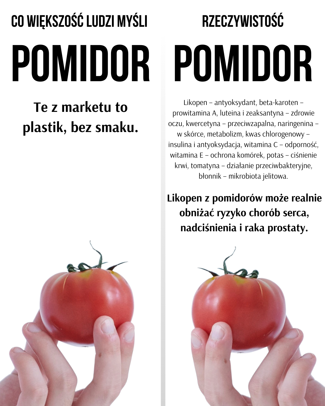 Pomidor: Prawda kontra powszechne przekonania