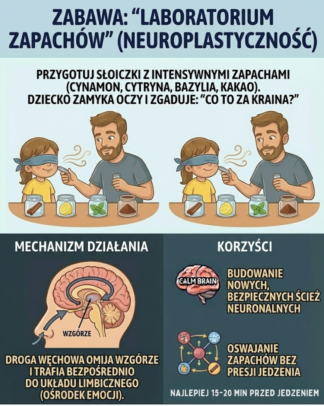 Laboratorium Zapachów: Neuroplastyczność i Korzyści dla Dzieci