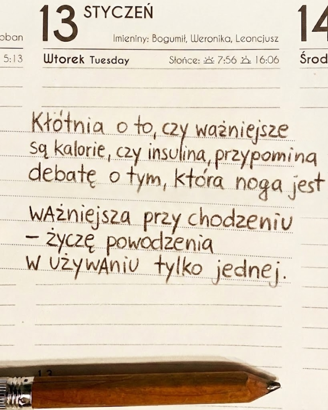 Kalorie vs Insulina: Bezsensowna debata jak o nogach
