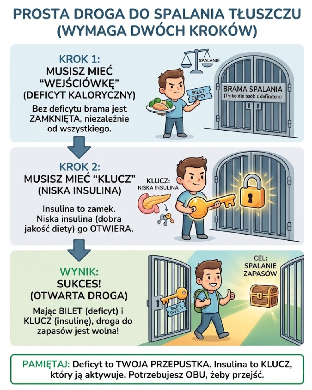 Prosta droga do spalania tłuszczu: Dwa kroki