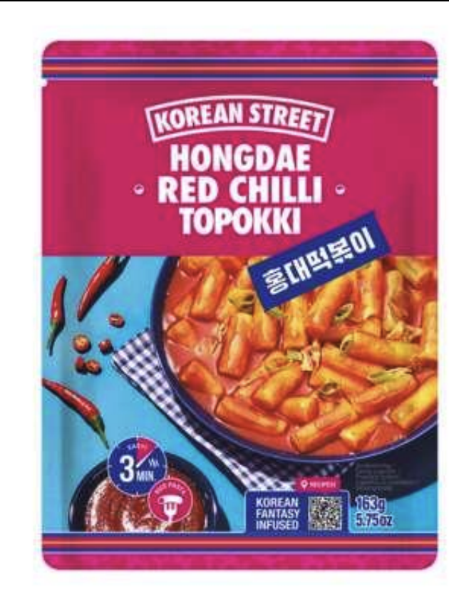 Danie Topokki z sosem słodko-ostrym 163 g