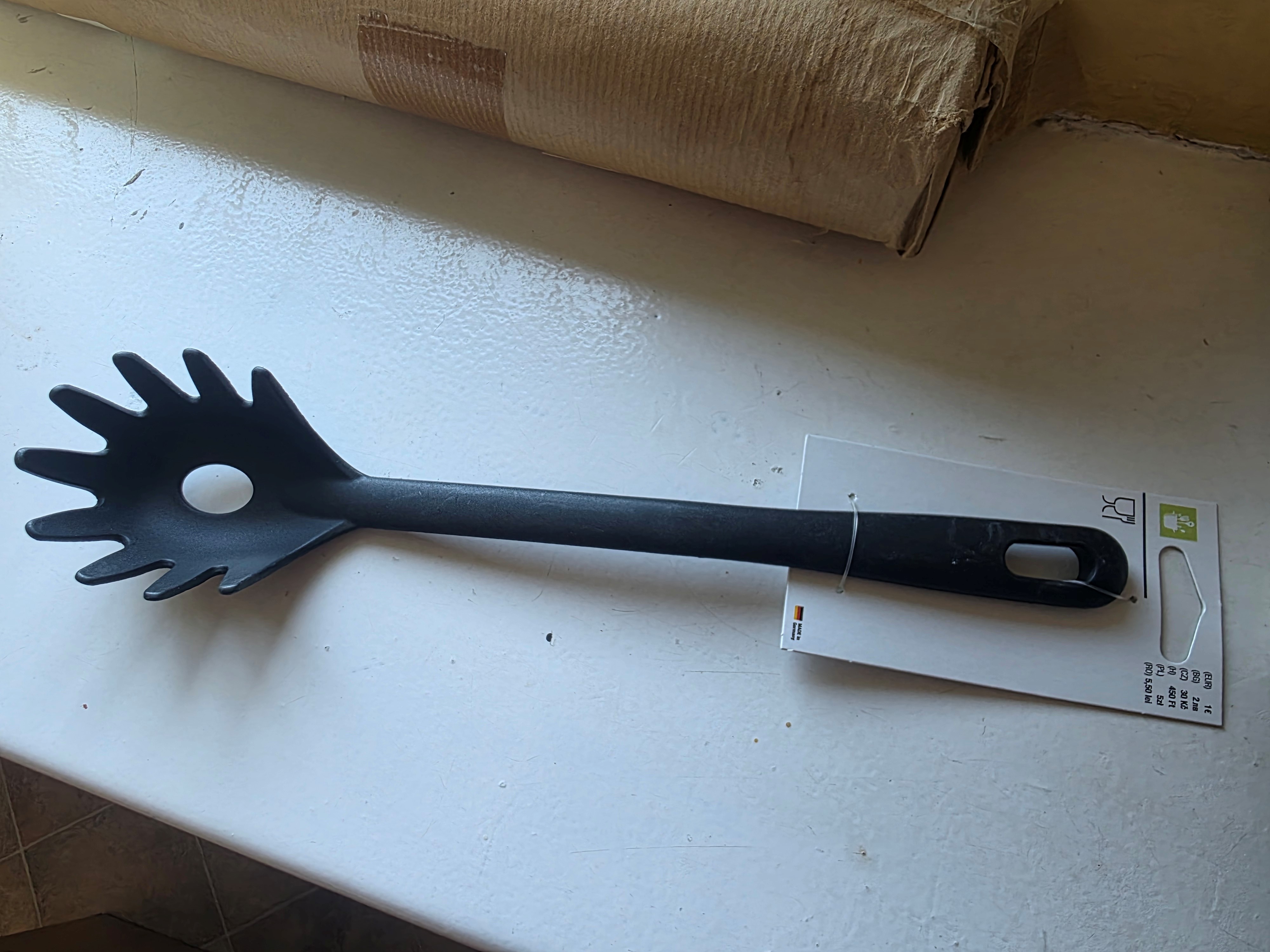 Łyżka do spaghetti &mdash; wycofany produkt GIS