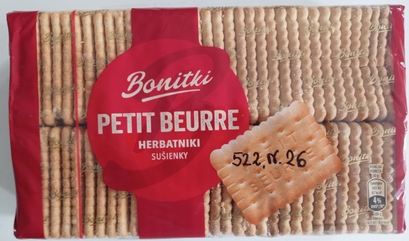Herbatniki Petit Beurre, 400 g &mdash; wycofany produkt GIS