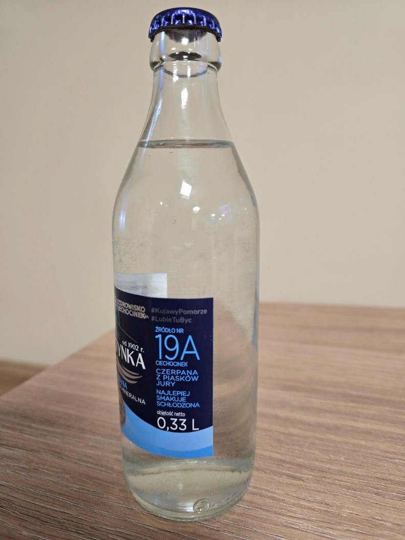 KRYSTYNKA naturalna woda mineralna gazowana, 330 ml &mdash; wycofany produkt GIS