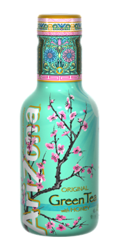 ARIZONA ORGINAL GREEN TEA WITH HONEY, 450 ml PET &mdash; wycofany produkt GIS