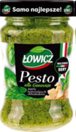 Pesto alla Genovese Łowicz, 180 g &mdash; wycofany produkt GIS