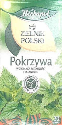 Pokrzywa. Herbatka ziołowa Zielnik Polski, 20 torebek &mdash; wycofany produkt GIS