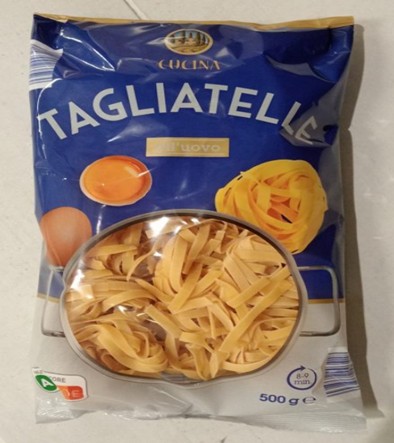 Wycofany produkt: CUCINA MAKARON TAGLIATELLE 500g