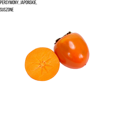Persymony, japońskie, suszone