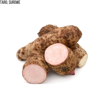 Taro, surowe