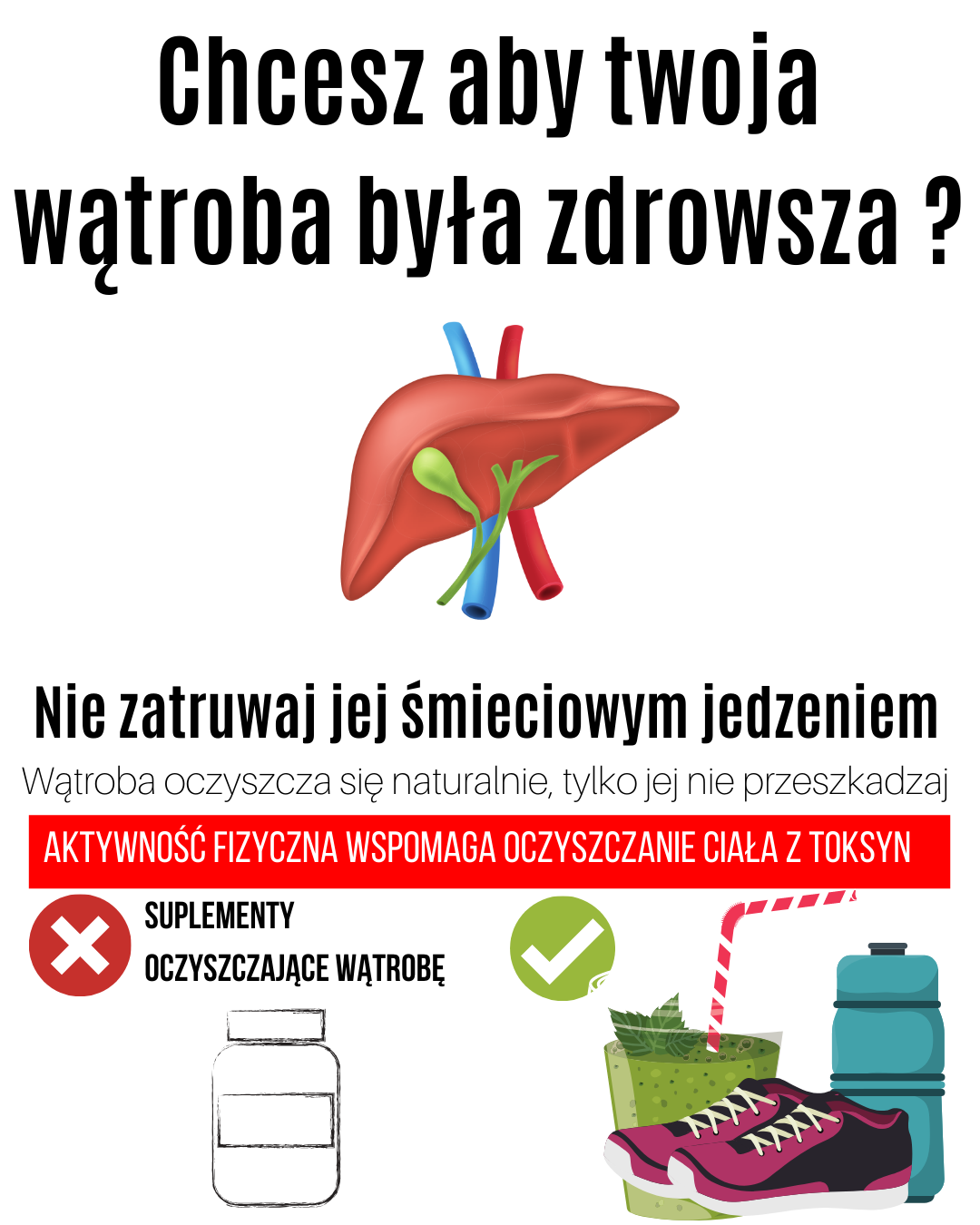 Chcesz aby twoja wątroba była zdrowsza?