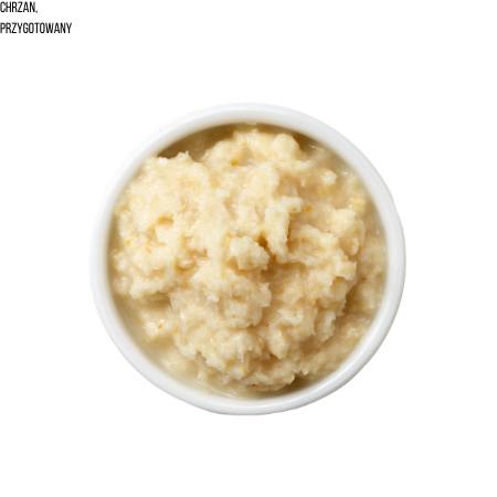 Chrzan, przygotowany