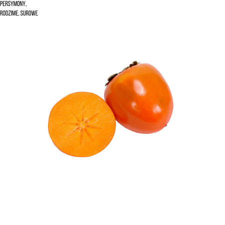 Persymony, rodzime, surowe