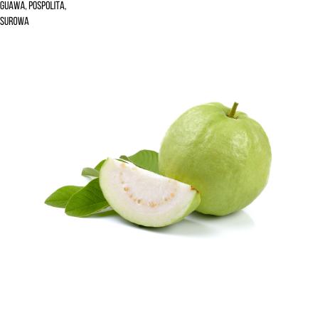 Guawa, pospolita, surowa