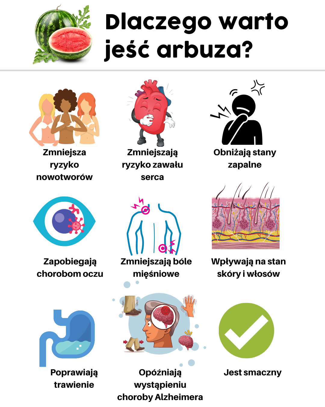 Dlaczego warto jeść arbuza?