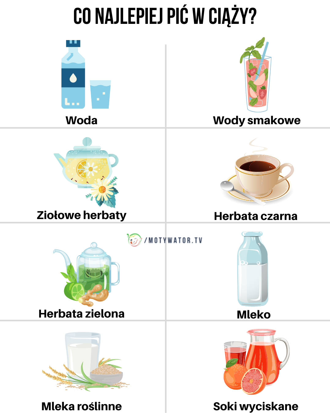 Co najlepiej pić w ciąży ?