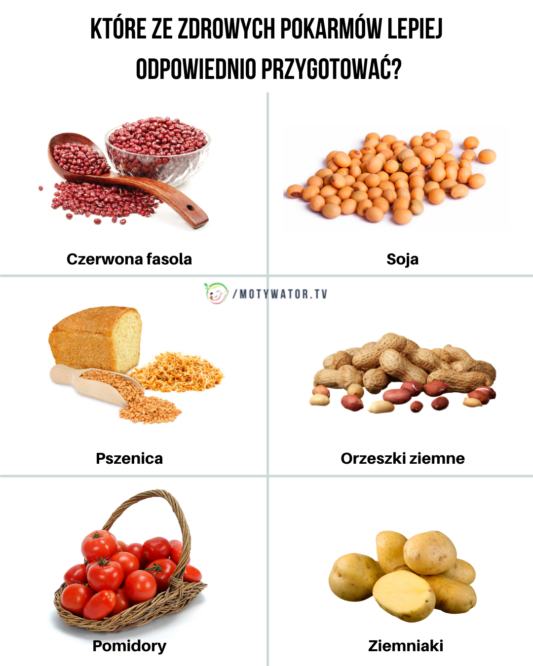 Które ze zdrowych pokarmów lepiej odpowiednio przygotować ?