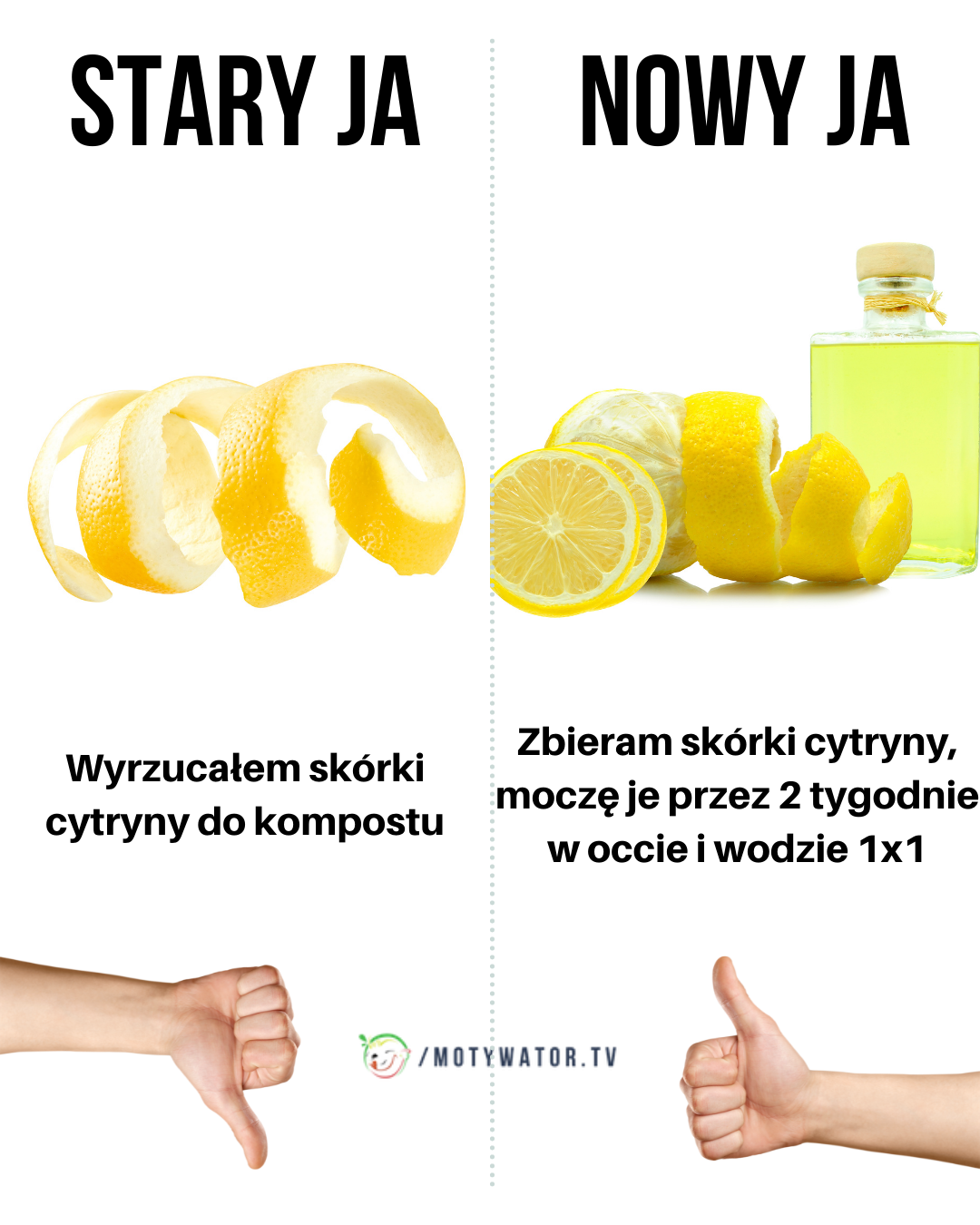 Stary, nowy ja - cytryna