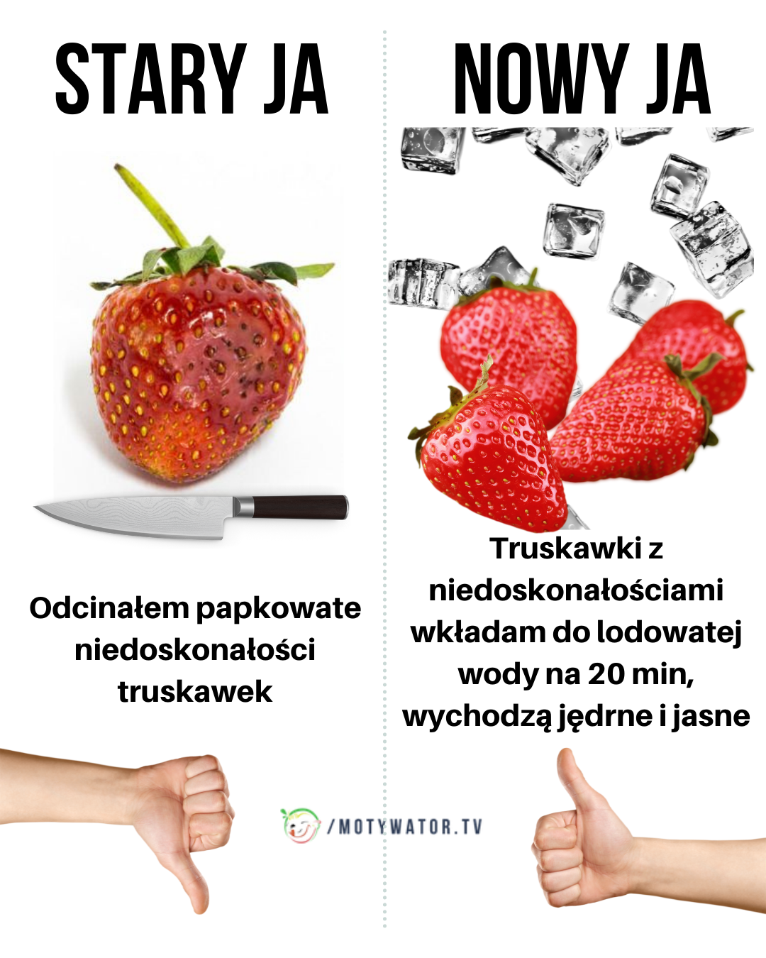 Stary, nowy ja - truskawki