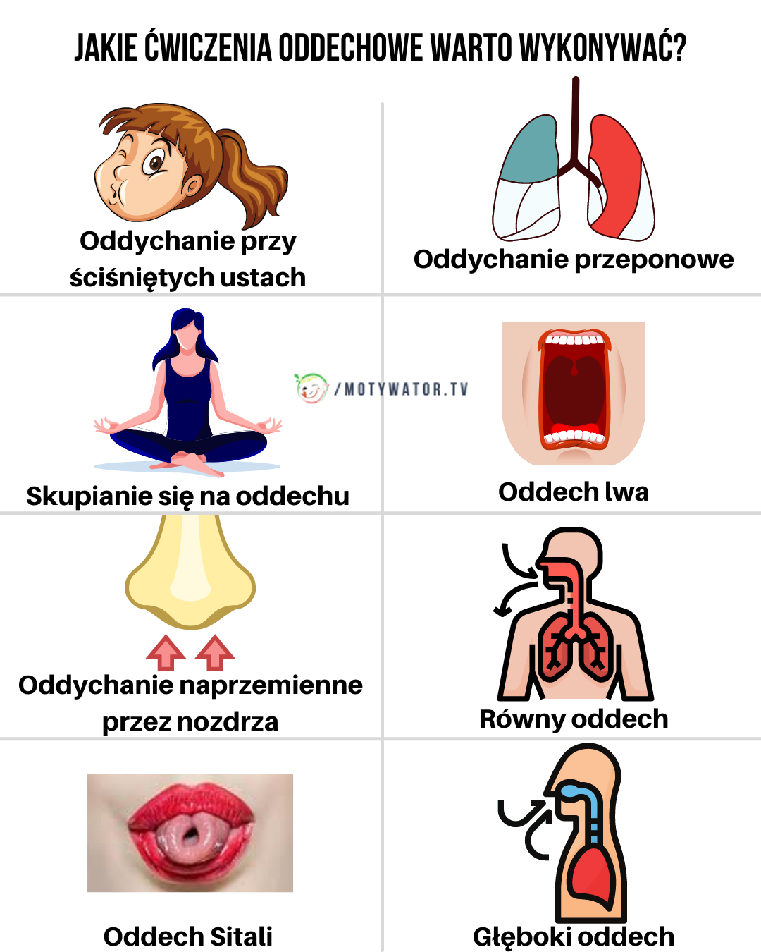8 technik oddychania, które ukoją twoje nerwy i wpłyną pozytywnie na zdrowie