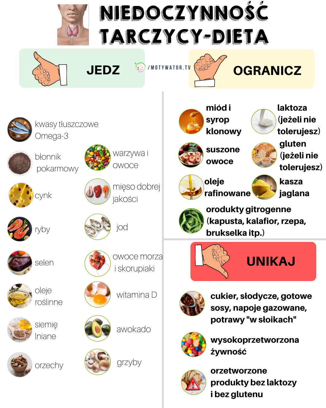 11 sposobów na wzmocnienie i regenerację twojej tarczycy poprzez zdrowe jedzenie